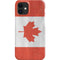 Canada Flag Distressed iPhone 12 Mini Lite Case